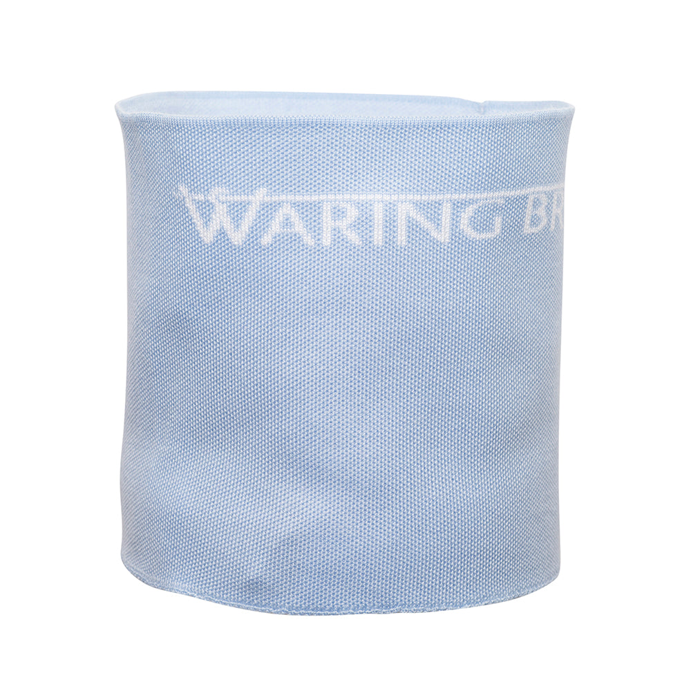 Signature Merino Snood Baby Blue/White