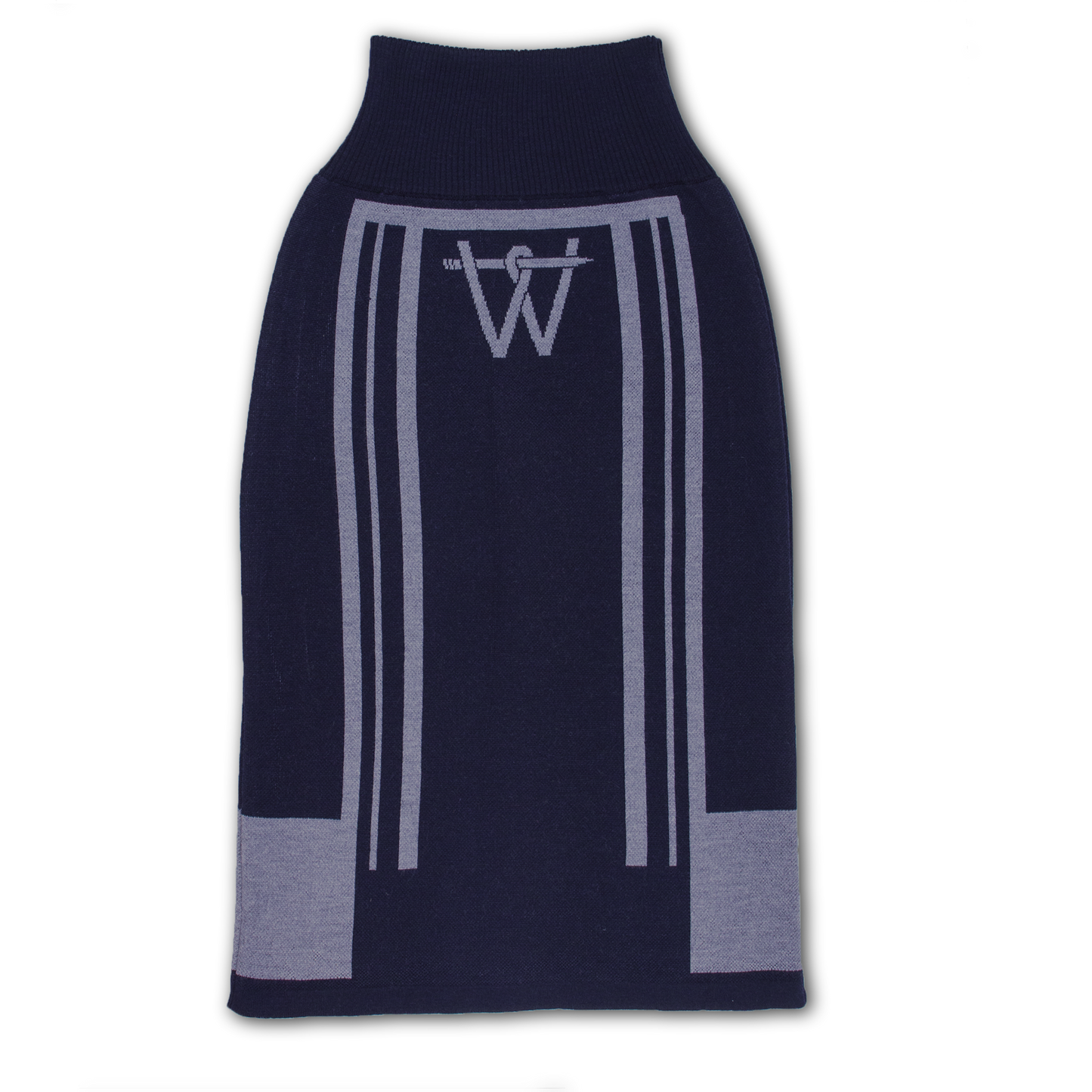 Baroque Skirt Navy