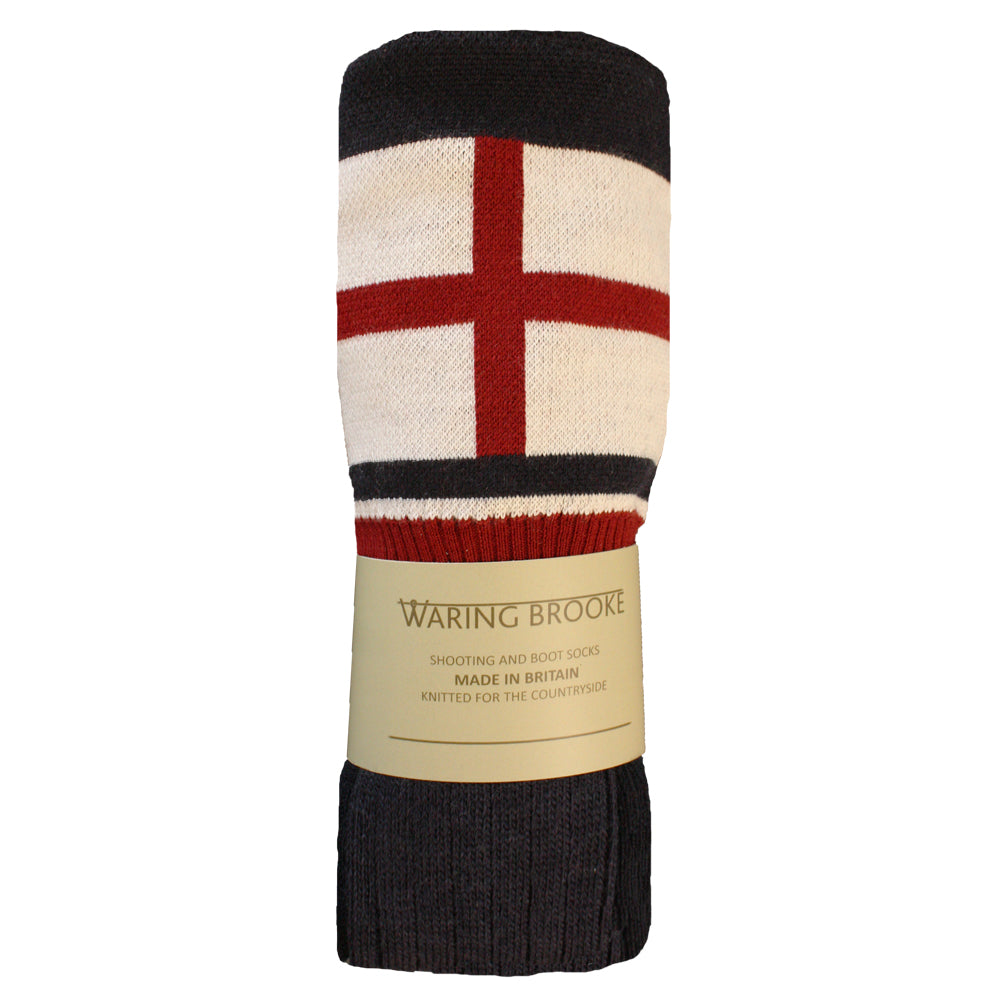 Flag of ENGLAND Personalised Boot Socks