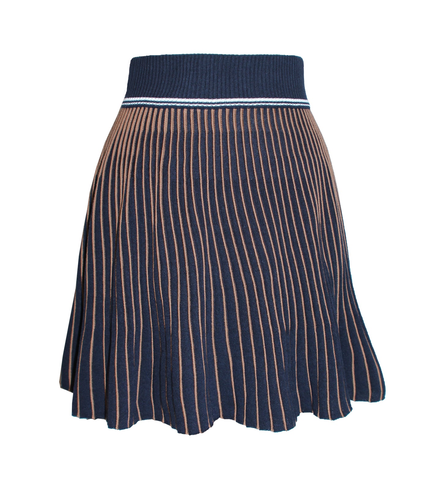 Wimbledon Skirt Navy/Tan