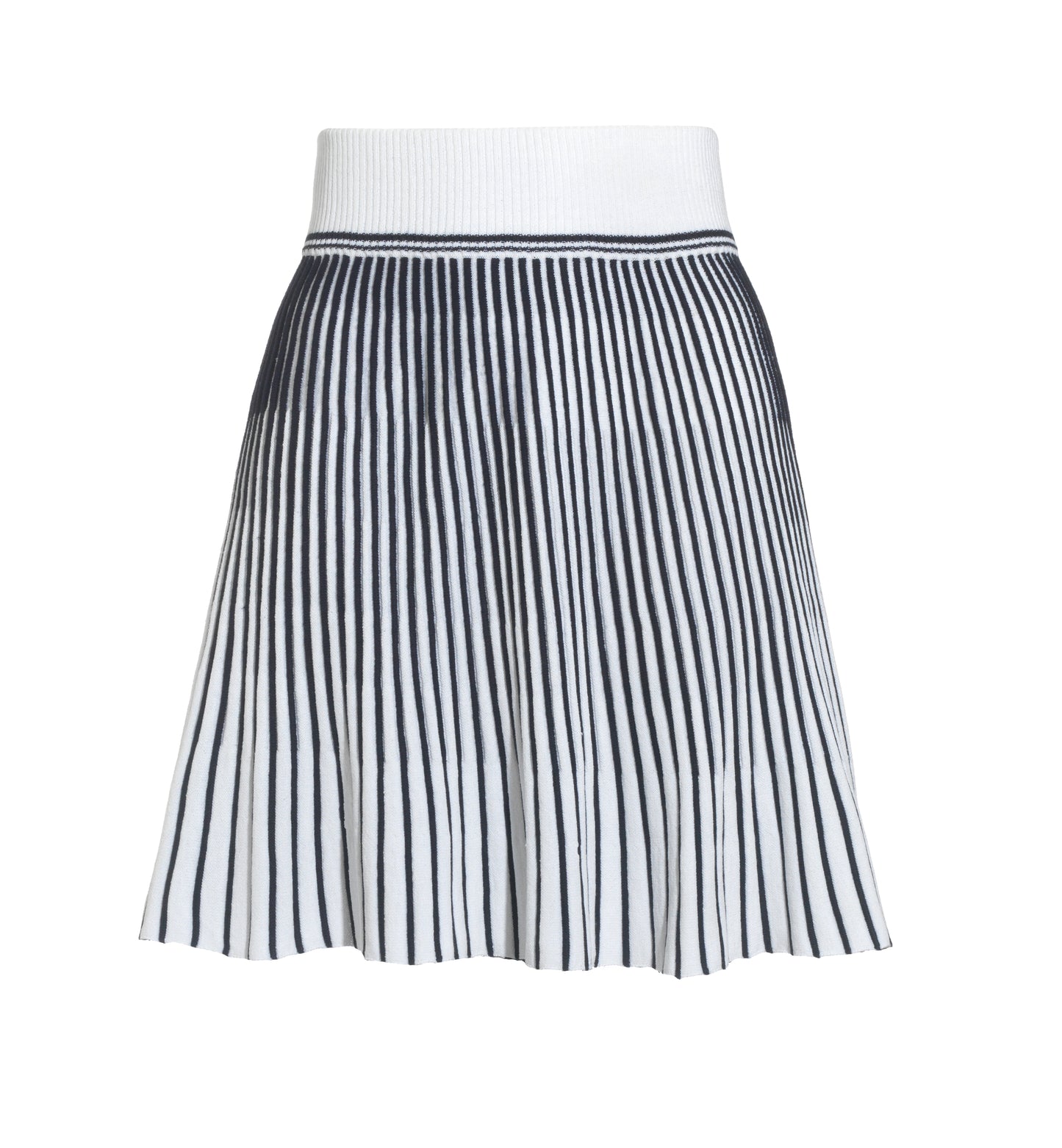 Wimbledon Skirt Navy Stripe