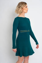 Load image into Gallery viewer, Twisted Knot Dress Teal