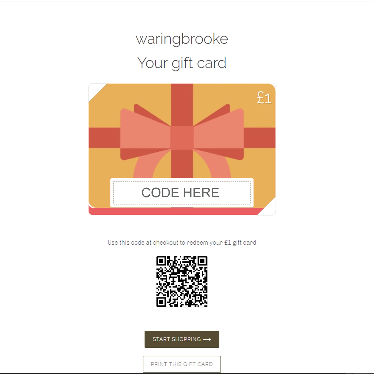 Gift Card