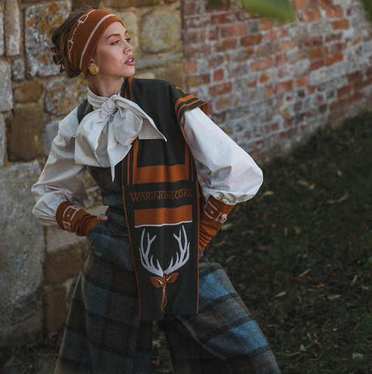 Embrace Scarf Dressing with Waring Brooke's Merino Wool Scarves and Wraps