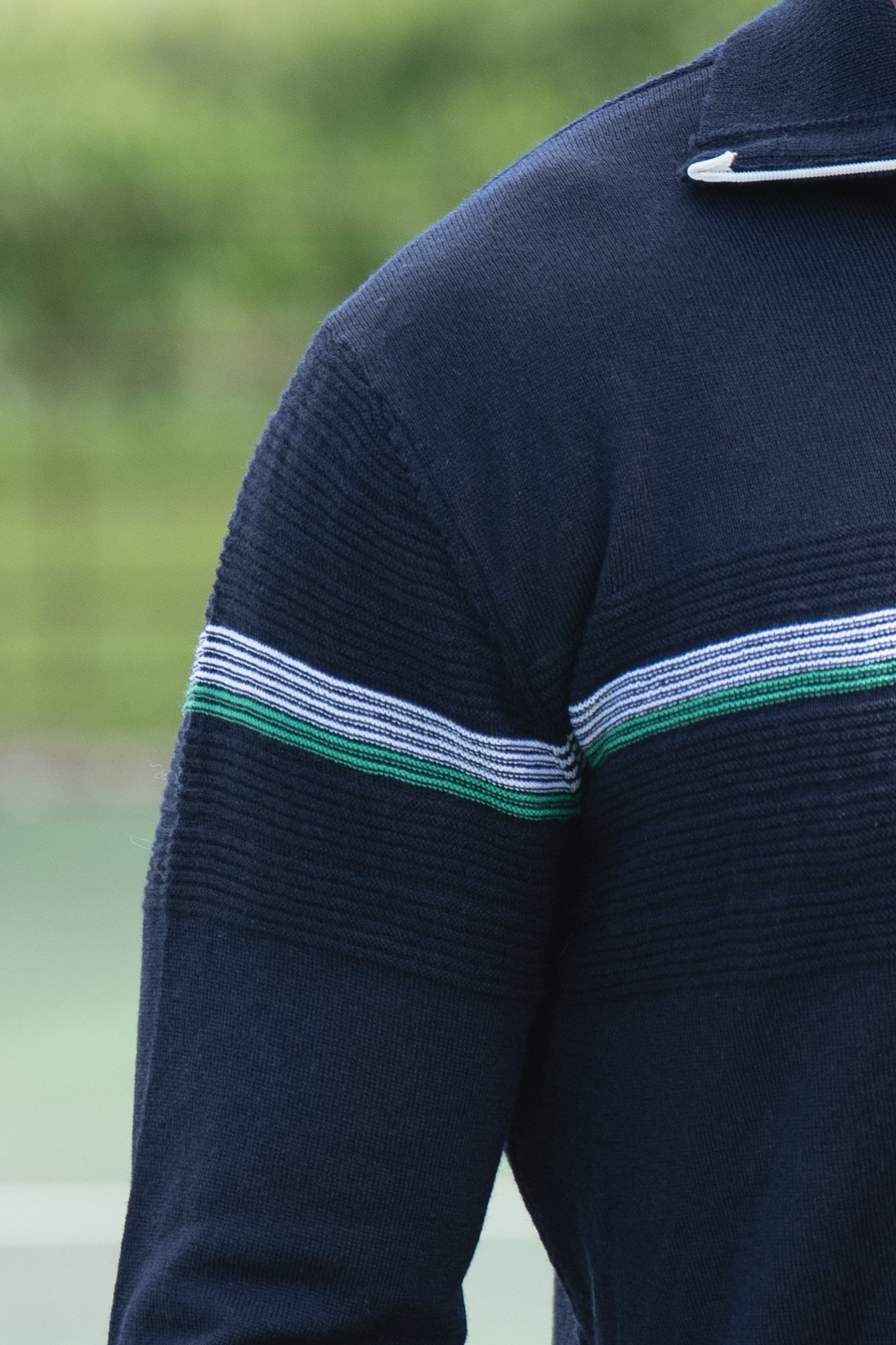 SW19 Quarter-Zip Jumper Navy