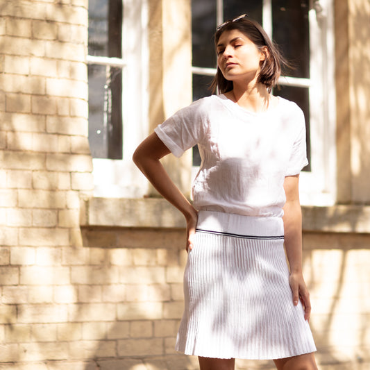 Wimbledon Skirt White