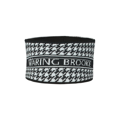 NEW IN: Signature Houndstooth Headband - Black/ White