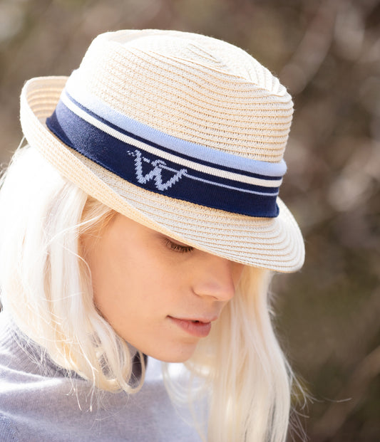 Summer Trilby Hat with Changeable Band