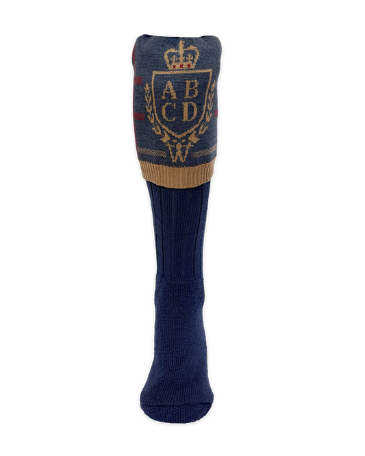 Royal Highland Sock - Blue