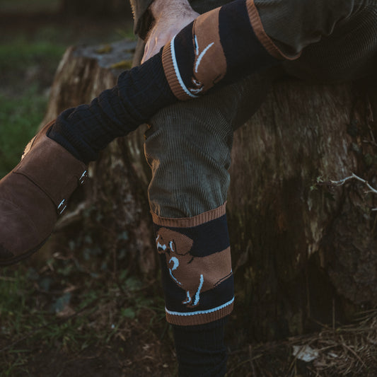 Heads and Tails Sock Cuff
