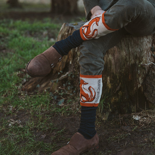 Curious Fox Sock Cuff