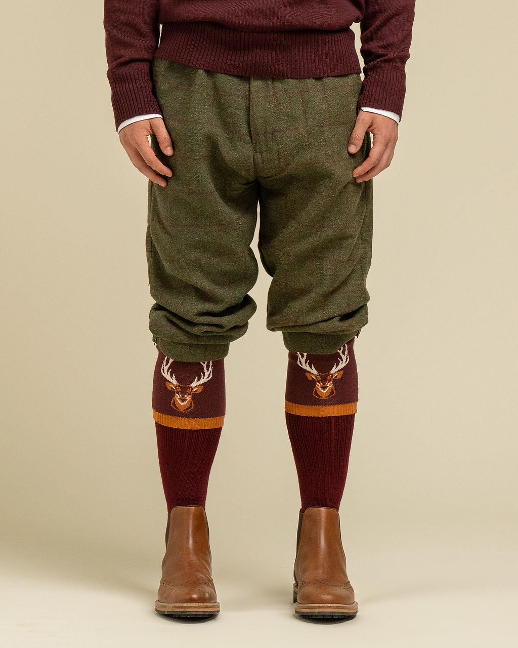 NEW IN: Majestic Stag Burgundy