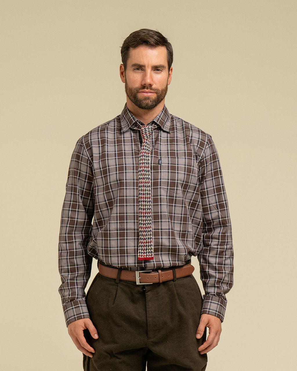 NEW IN: Multi-Houndstooth Tie