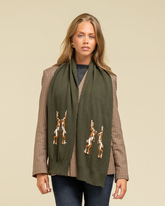 NEW IN: Boxing Hare Chunky Knit Scarf