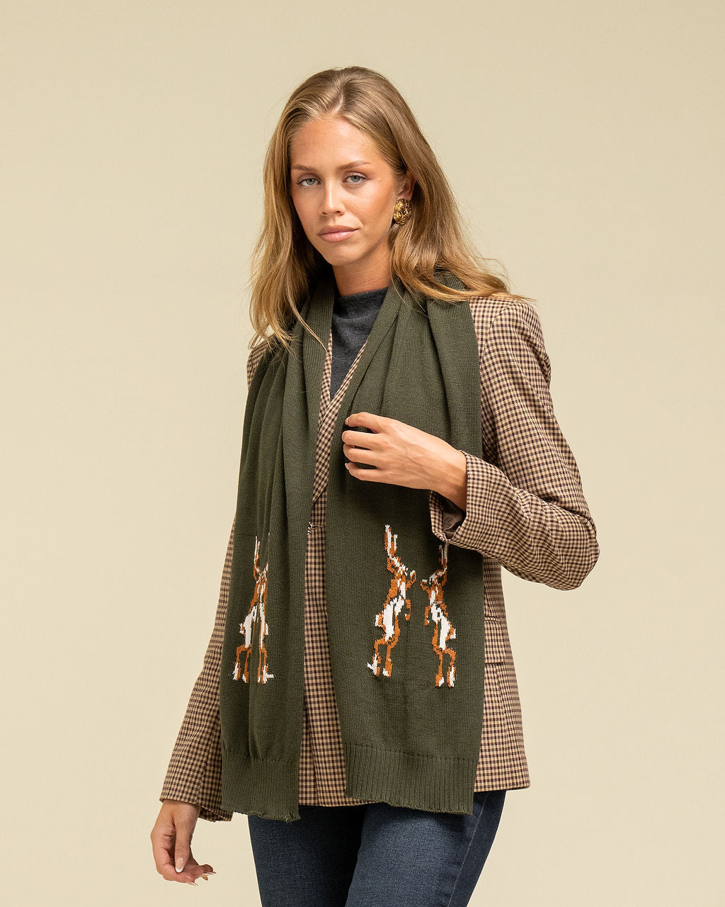 NEW IN: Boxing Hare Chunky Knit Scarf
