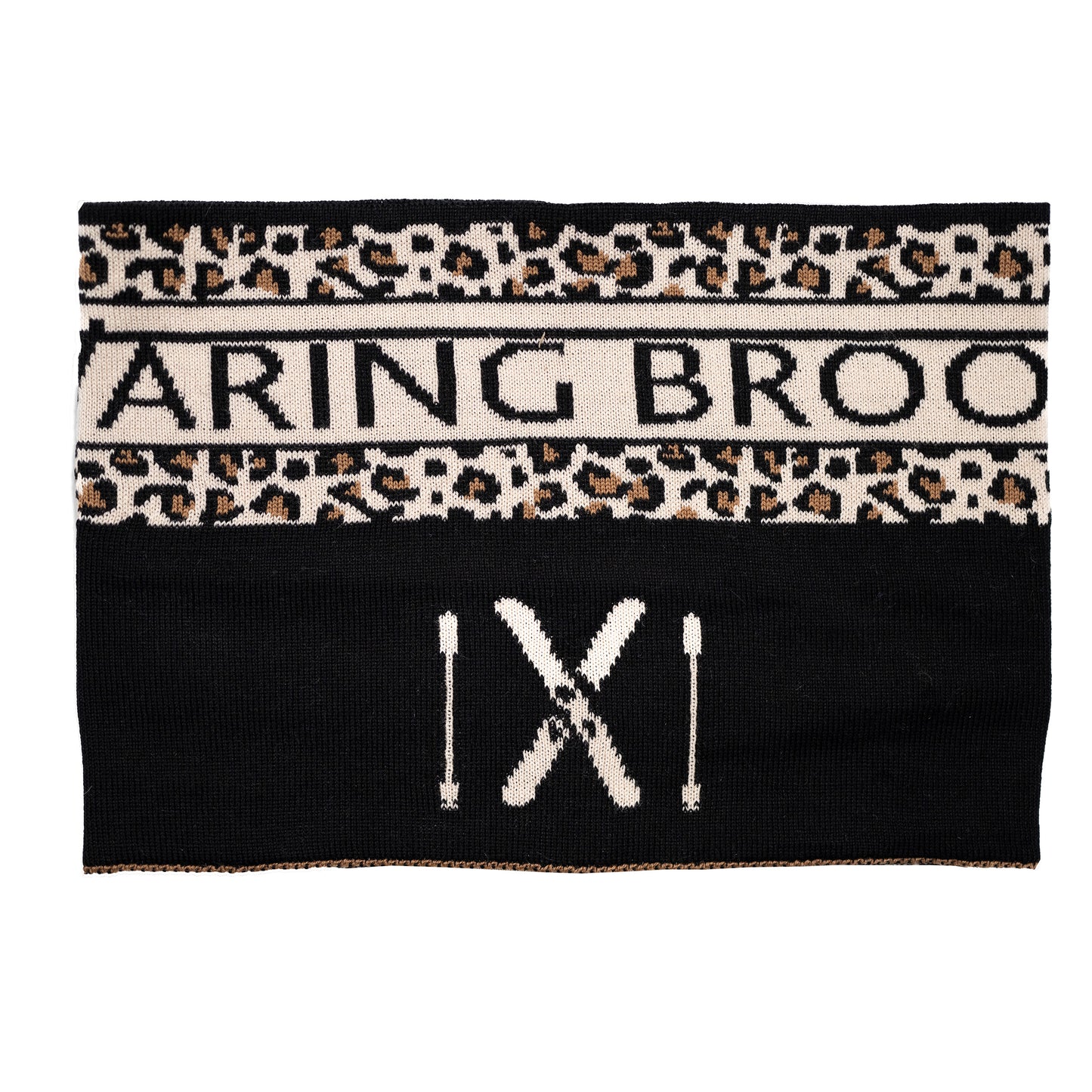 Snow Leopard Headband & Snood