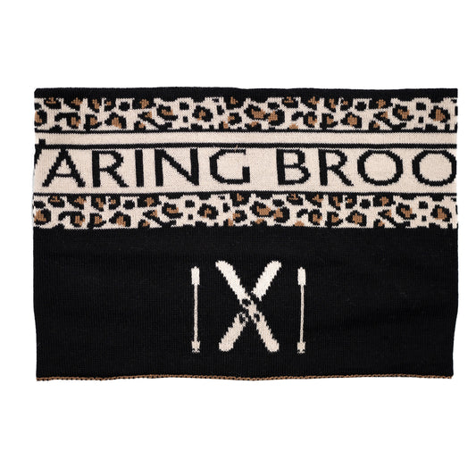 Snow Leopard Headband & Snood