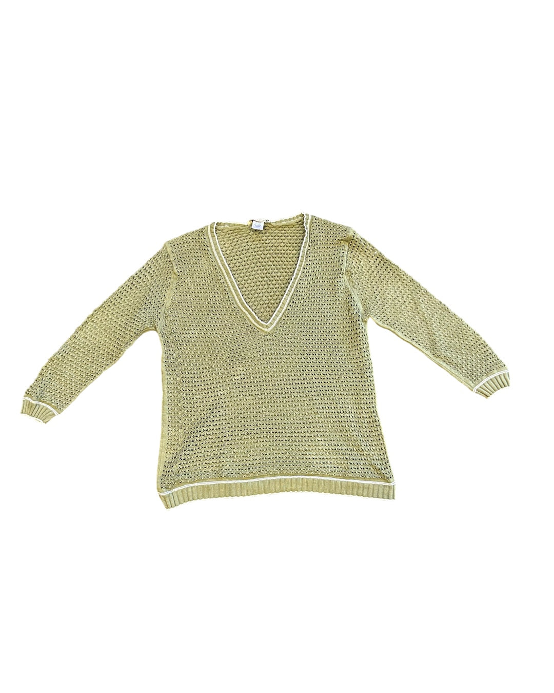 OUTLET: Nottingham Lace Pull Over Green