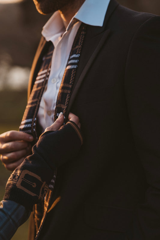 Highland Tartan Tie Heather