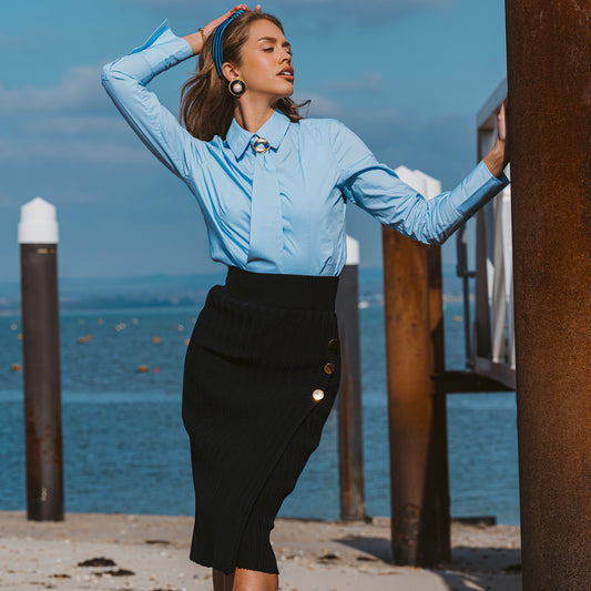 Sailor Longline Skirt