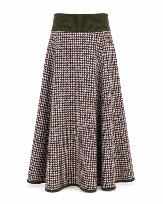 NEW IN: Multi-Houndstooth 360 Skirt