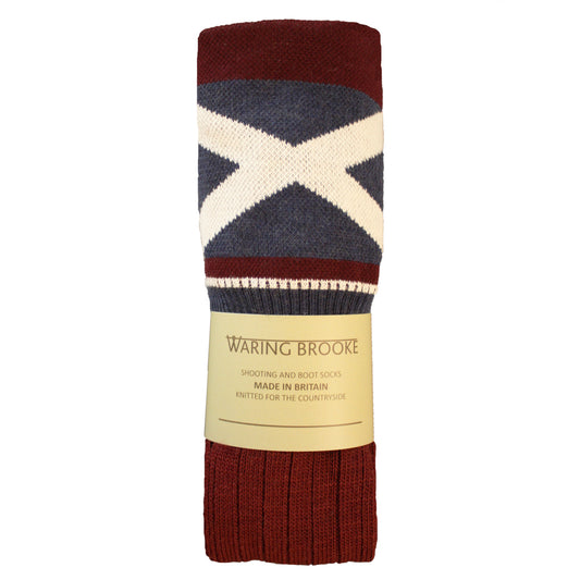 Flag of SCOTLAND Personalised Boot Socks