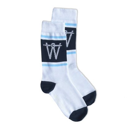 Everyday Cotton Logo Socks White