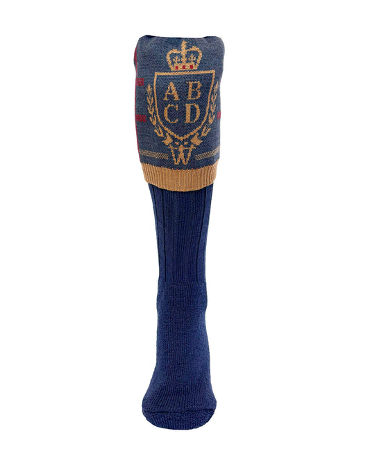 COMING SOON: Royal Highland Sock - Blue
