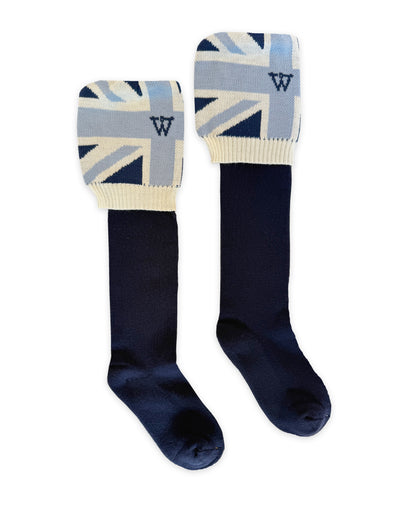 COMING SOON: Junior British Boot Socks Blue