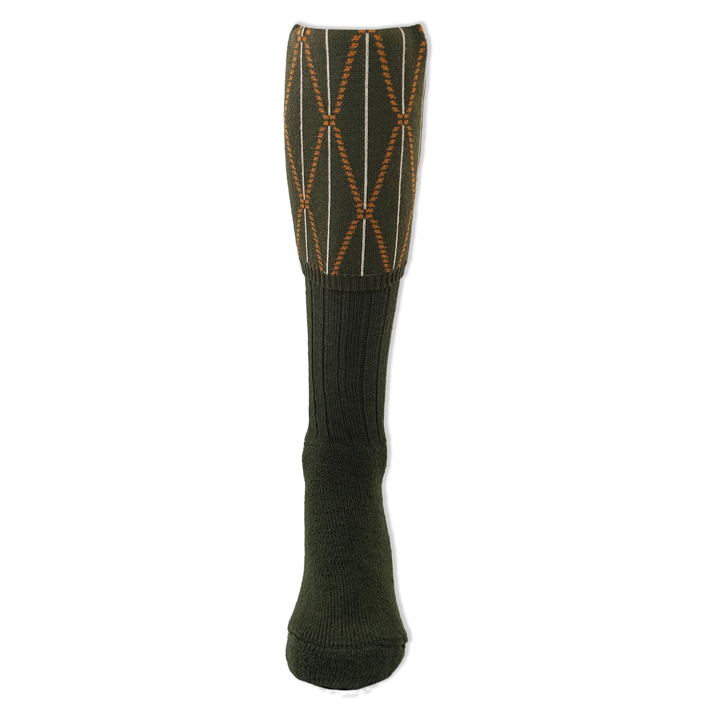 Argyle Sock Olive