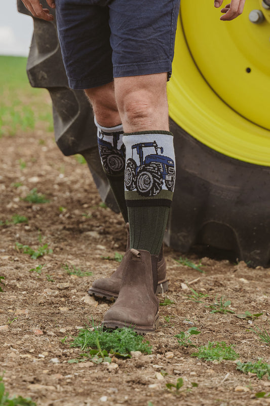 NEW IN: Tread and Tractor- Blue