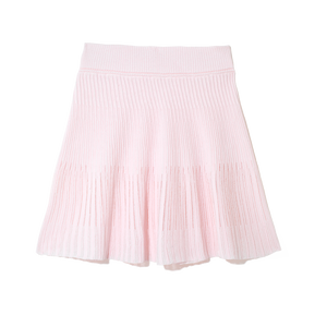 Mother of Pearl Fit and Flare Skirt