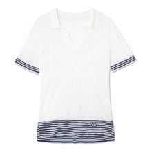 Load image into Gallery viewer, NEW IN: Diamond Polo Tee