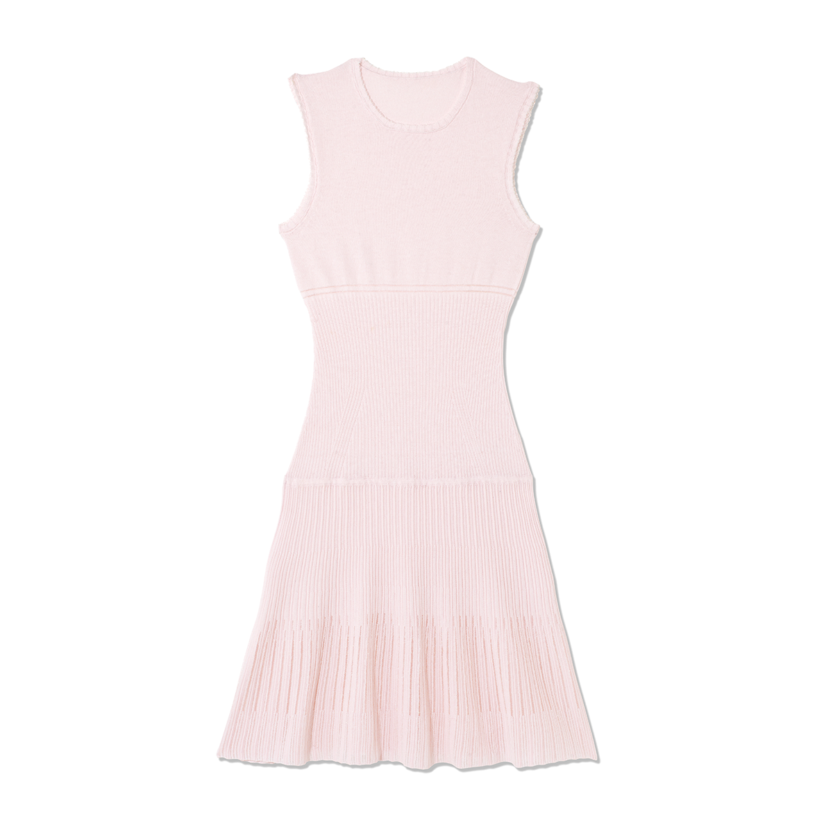 Mother of Pearl Fit and Flare Dress Pink