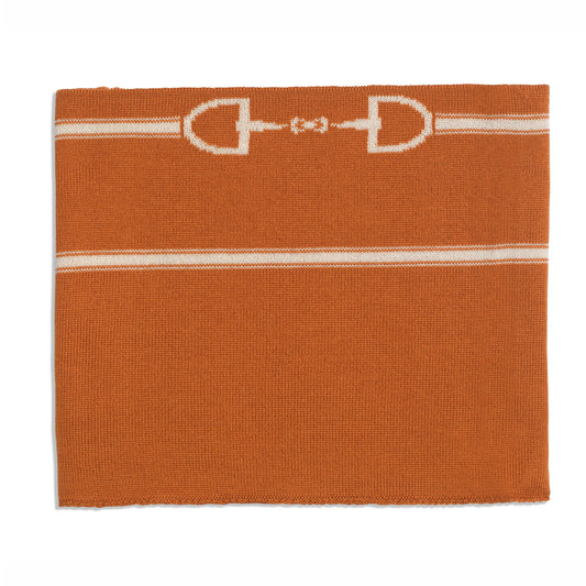Snaffle Headband / Snood Chestnut/Taupe