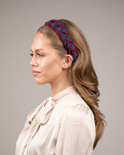 Patriotic Signature Plait Hairband
