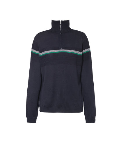 SW19 Quarter-Zip Jumper Navy