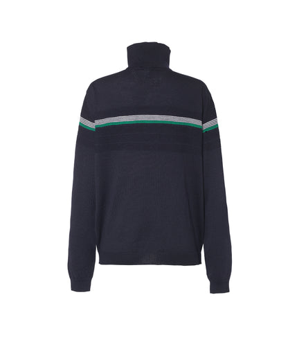 SW19 Quarter-Zip Jumper Navy