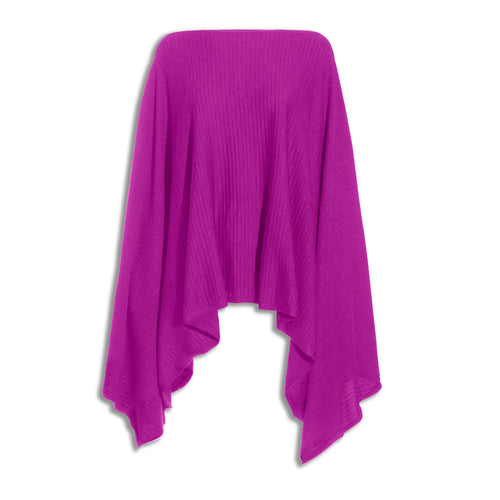 Signature Draped Poncho