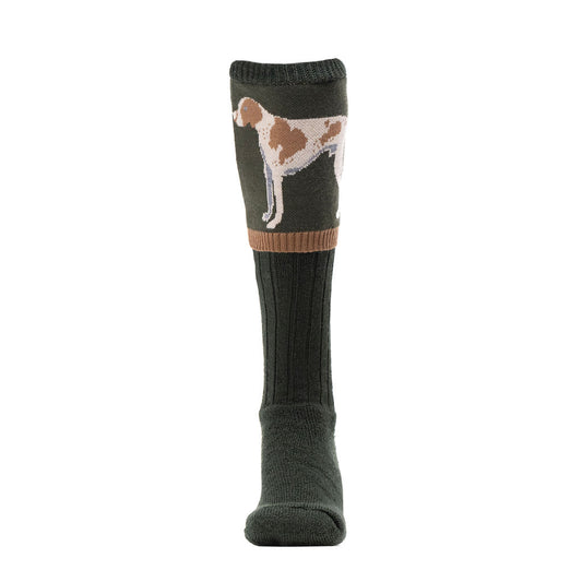 NEW IN: Estate pointer Socks- Brown