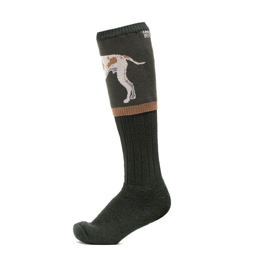 NEW IN: Estate pointer Socks- Brown