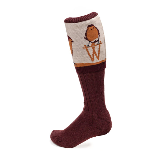 Watching Robin Socks