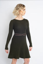 Load image into Gallery viewer, Twisted Knot Dress Green