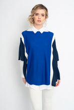Load image into Gallery viewer, Signature Draped Stripe Poncho