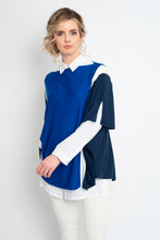 Load image into Gallery viewer, Stripe Luxury Poncho