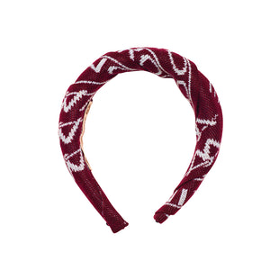 Padded Patterned Hairband