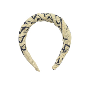 Padded Patterned Hairband