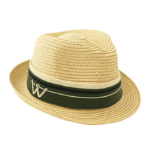 Load image into Gallery viewer, Summer Trilby Hat with Changeable Band