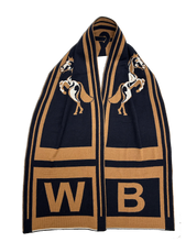 Load image into Gallery viewer, Personalised Stallion Monogram Scarf