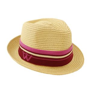 Summer Trilby Hat with Changeable Band